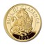 2023 1 oz Gold Royal Tudor Beasts Bull of Clarence Prf (Box/COA)