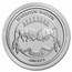 2023 1 oz Silver $1 Sioux Indian Chief Canoe BU