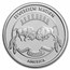 2023 1 oz Silver $1 Sioux Indian Chief Canoe BU