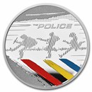 2023 1 oz Silver Colorized £2 PF Music Legends: The Police