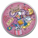 2023 1 oz Silver Colorized Round - APMEX (Baby Girl)