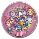 2023 1 oz Silver Colorized Round - APMEX (Baby Girl)