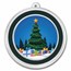 2023 1 oz Silver Colorized Round - Christmas Tree