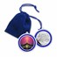 2023 1 oz Silver Colorized Round - Jesus In The Manger Purple