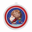 2023 1 oz Silver Colorized Round - Merry Christmas Santa Claus