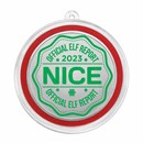 2023 1 oz Silver Colorized Round - Naughty or Nice