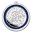 2023 1 oz Silver Colorized Round - Three Wise Men Blue