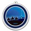 2023 1 oz Silver Colorized Round - Three Wise Men Blue