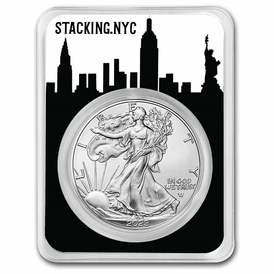 2023 1 oz Silver Eagle - Limited Edition Silver Degenerates TEP