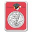 2023 1 oz Silver Eagle - w/Congrats Grad, Red Card, In TEP