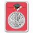 2023 1 oz Silver Eagle - w/Congrats Grad, Red Card, In TEP