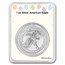 2023 1 oz Silver Eagle - w/Grad Balloons Card, In TEP