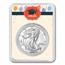 2023 1 oz Silver Eagle - w/Grad Balloons Card, In TEP