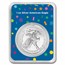 2023 1 oz Silver Eagle - w/Happy Birthday, Confetti Card, In TEP