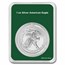 2023 1 oz Silver Eagle - w/Happy St. Patrick's Day Card, In TEP