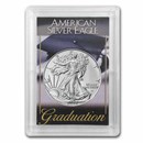 2023 1 oz Silver Eagle - w/Harris Holder, Graduation Design