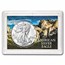 2023 1 oz Silver Eagle - w/Harris Holder, Yosemite Park Design