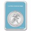 2023 1 oz Silver Eagle - w/"It's A Boy", Baby Birds Card, In TEP
