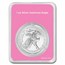 2023 1 oz Silver Eagle - w/"It's A Girl", Stork Card, In TEP