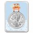 2023 1 oz Silver Eagle - w/Just Married, Light Blue Card, In TEP