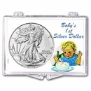 2023 1 oz Silver Eagle - w/Snap-Lock, Baby's First Dollar