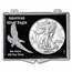 2023 1 oz Silver Eagle - w/Snap-Lock, Embossed Eagle Design