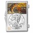 2023 1 oz Silver Eagle - w/Snap-Lock, Father's Day, Fishing