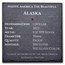 2023 1 oz Silver NATB Alaska Denali National Park (Colorized)