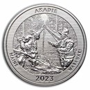 2023 1 oz Silver NATB Maine Acadia National Park