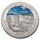 2023 1 oz Silver NATB Maryland Fort McHenry (Colorized)