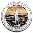 2023 1 oz Silver NATB New Hampshire (Colorized)