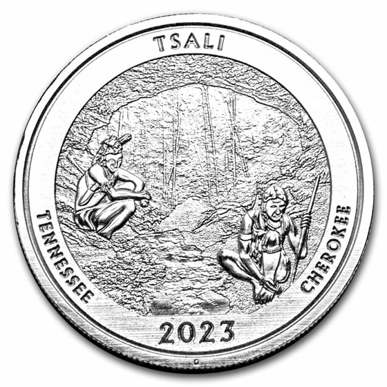 2023 1 oz Silver NATB Tennessee Great Smoky Mountains (Box/COA) 2023 1 oz Silver NATB Tennessee Great Smoky Mountains (Box/COA)
