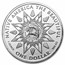 2023 1 oz Silver NATB Tennessee Great Smoky Mountains (Color)
