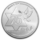 2023 1 oz Silver Round Holy Land Mint: Dove of Peace (75th Anniv)