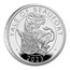 2023 1oz Silver Royal Tudor Beasts Yale of Beaufort Prf (Box/COA)