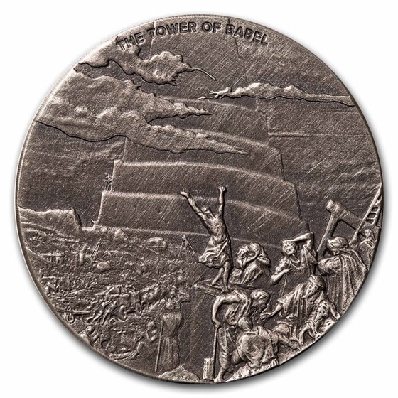 2023 2 oz Silver Coin - Biblical Series (The Tower of Babel) 2023 2 oz Silver Coin - Biblical Series (The Tower of Babel)