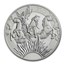 2023 5 oz Silver Goddesses: Eos and the Horses BU (w Box & COA)