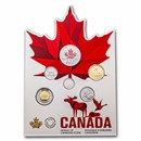 2023 6-Coin Mosaic of Canadian Coins Set