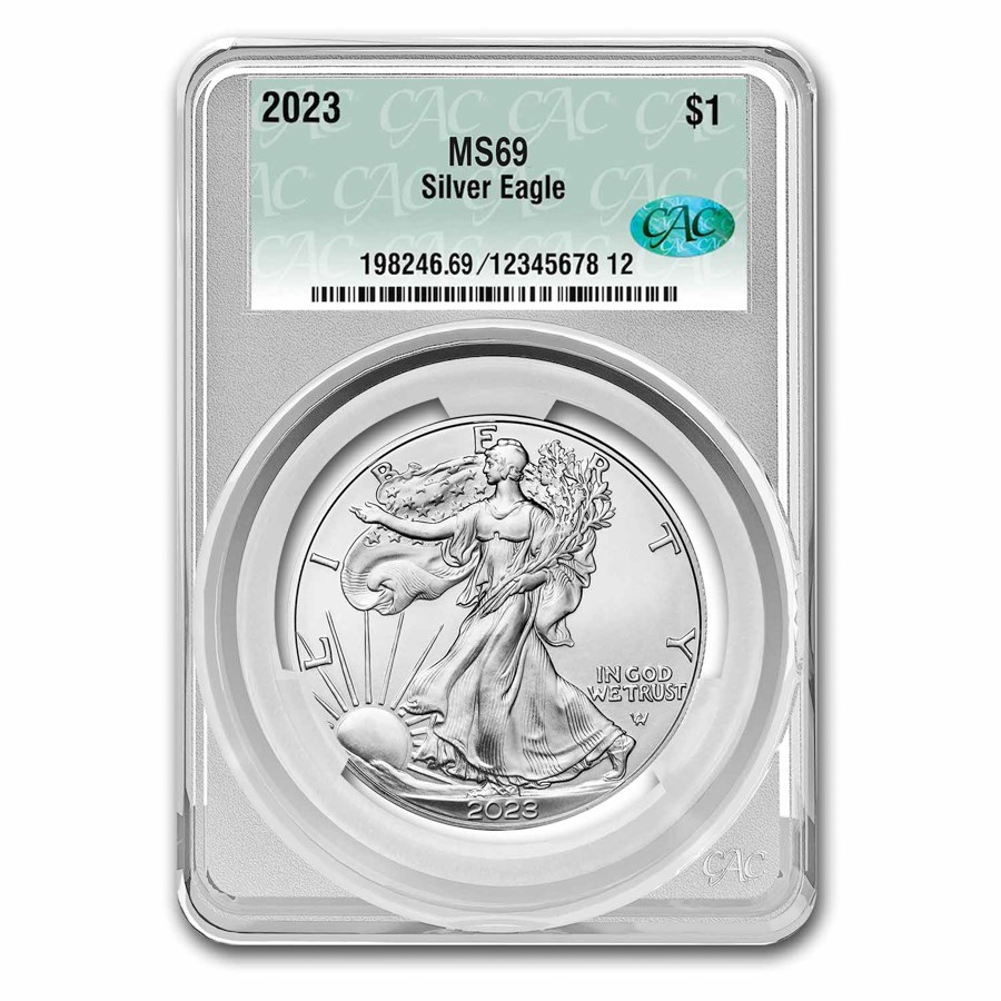 Buy 2023 American Silver Eagle MS69 CAC APMEX