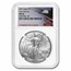 2023 American Silver Eagle MS-69 NGC (ER, Eagle Label)