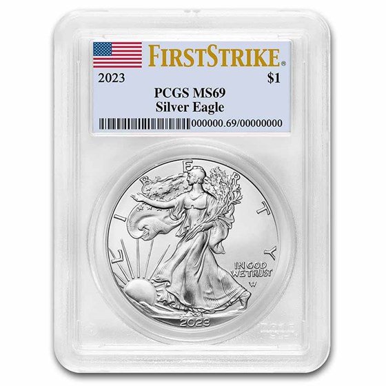 2023 American Silver Eagle MS-69 PCGS (FirstStrike®)