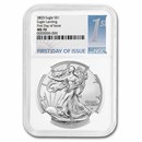 2023 American Silver Eagle MS-70 NGC (First Day of Issue)