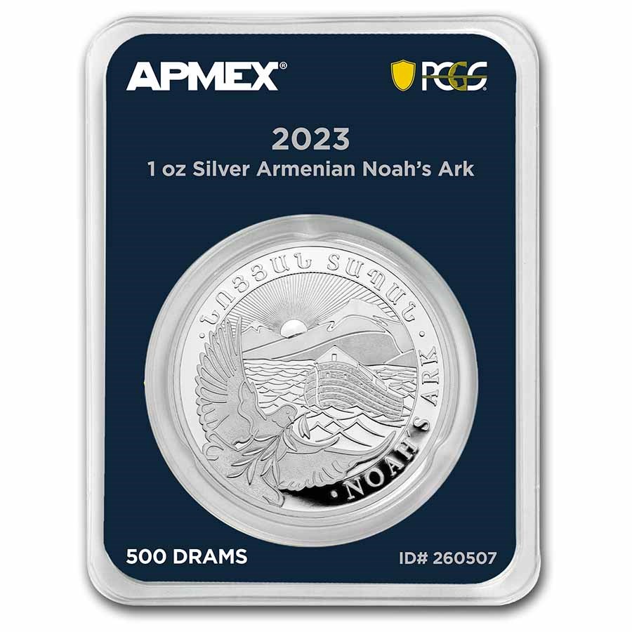 2023 Armenia 1 oz Silver Noah’s Ark (MD® Premier + PCGS FS)