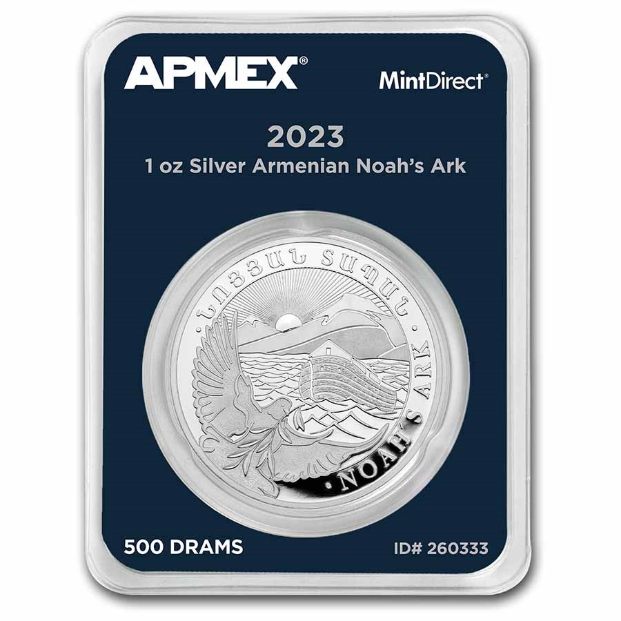 2023 Armenia 1 oz Silver Noah’s Ark (MintDirect® Single)