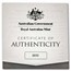 2023 AUS 1 oz Silver Dolphin High Relief Proof (COA #10, w/Box)