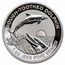 2023 AUS 1 oz Silver Dolphin High Relief Proof (COA #9, w/Box)