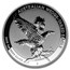 2023 AUS 1 oz Silver Wedge-Tailed Eagle PF Incused (Box,COA)
