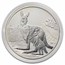 2023 AUS 10 oz Silver Piedfort Kangaroo Mother/Joey (Spotted)