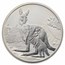 2023 AUS 10 oz Silver Piedfort Kangaroo Mother/Joey (Spotted)