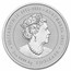 2023 AUS 2 oz Silver Next Gen Kangaroo Mother & Baby BU Piedfort